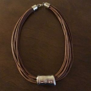 Silpada sterling silver choker necklace